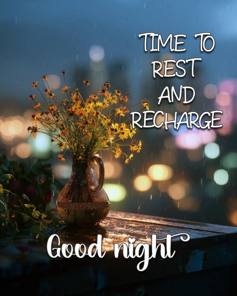 Cute good night photo for friend