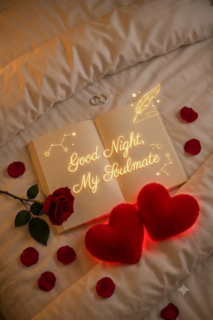 Cute good night pic for wife