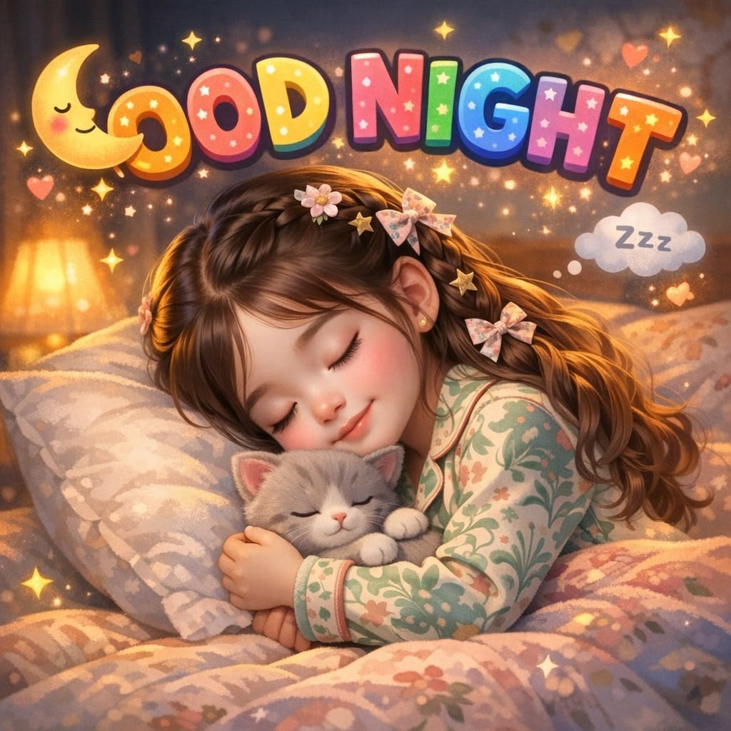Cute good night pics