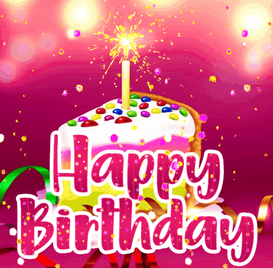 Cute Happy Birthday Gif For Wife