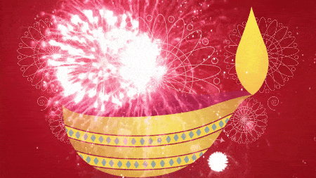 Cute happy diwali gif 2