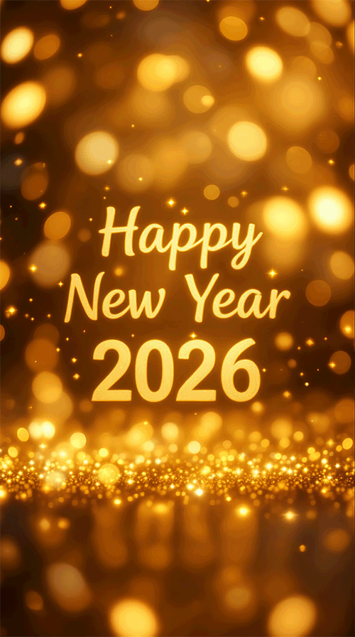 Cute happy new year gif for whatsapp