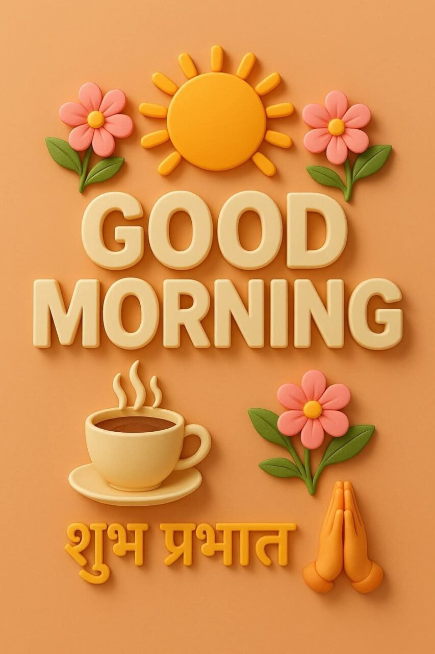 Cute suprabhat photo