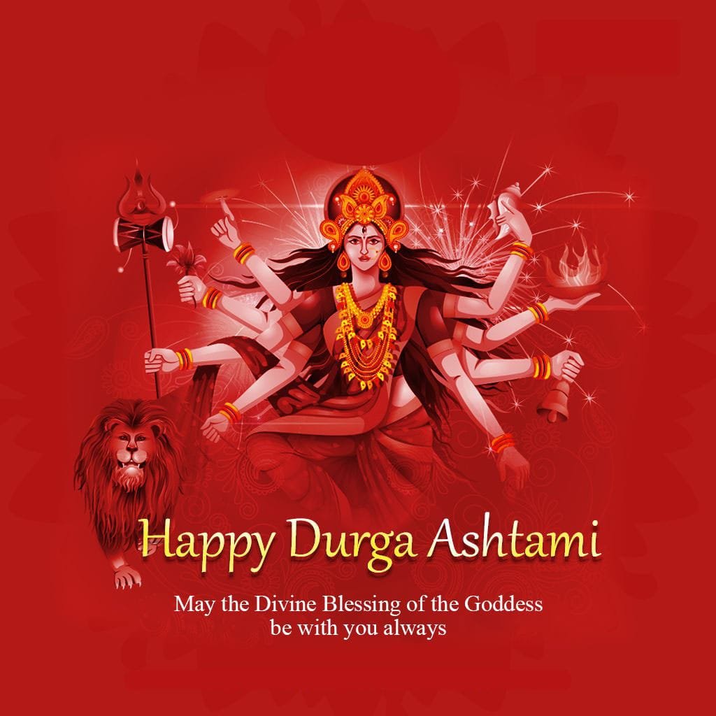 Day 8 navratri goddess images