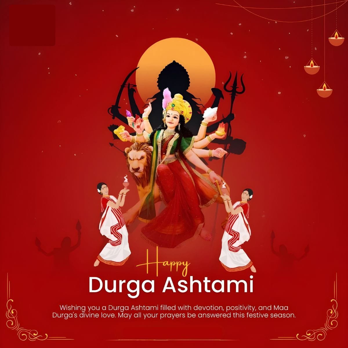 Day 8 navratri wishes