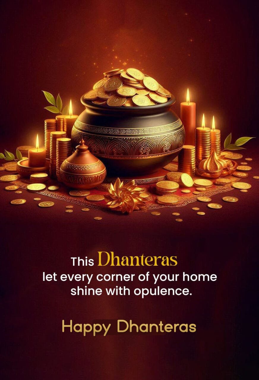 Dhanteras wishes for love