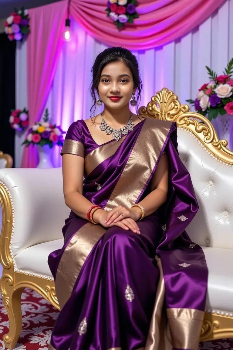 beautiful saree girl photo