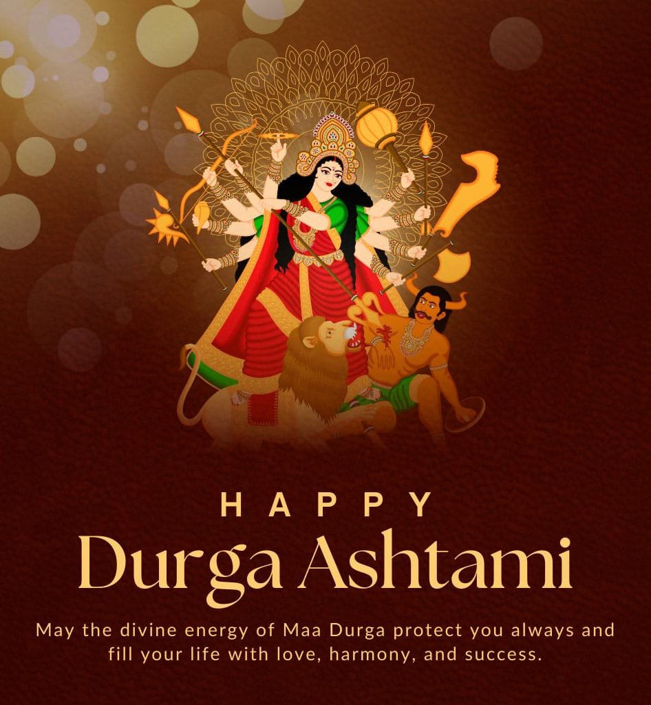 Durga ashtami images with quotes