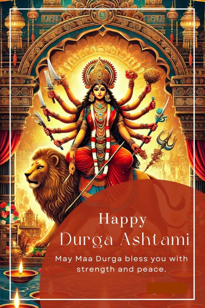 Durga ashtami wishes in english images