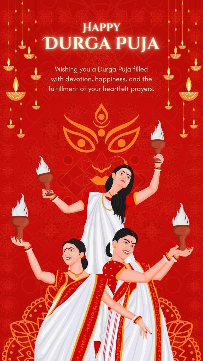 Durga puja wishes for loved ones