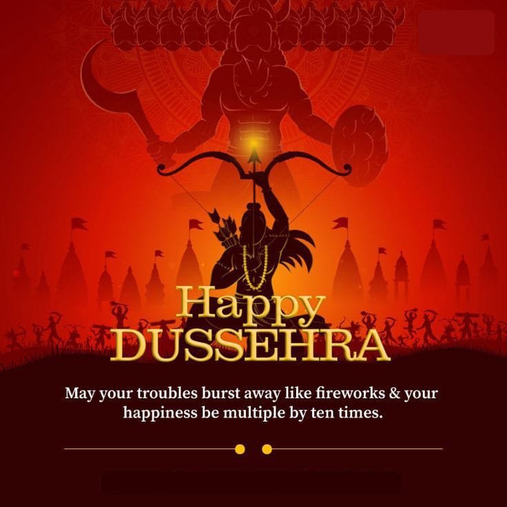 Dussehra wishes in english