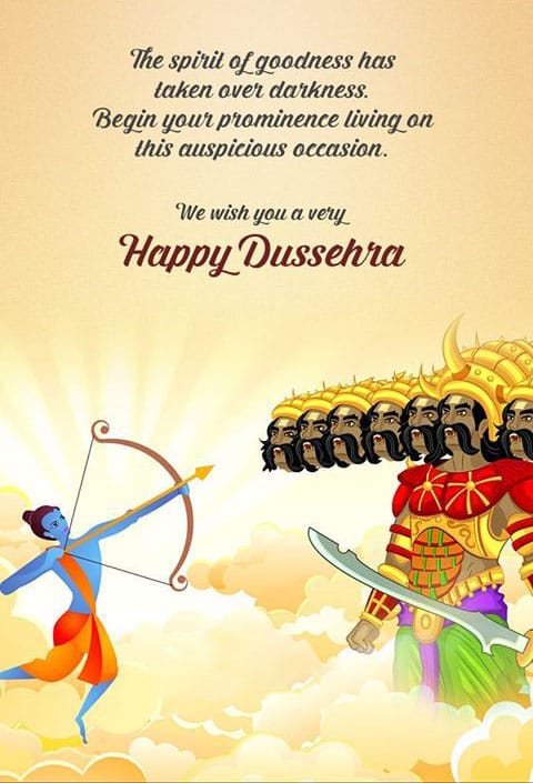 Dussehra wishes photo