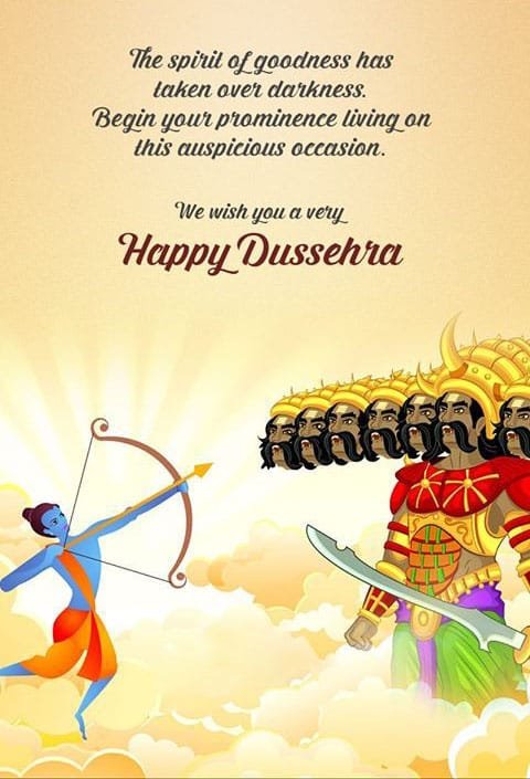 Dussehra wishes photo
