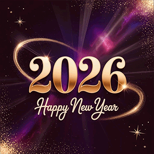 Festive new year GIFs