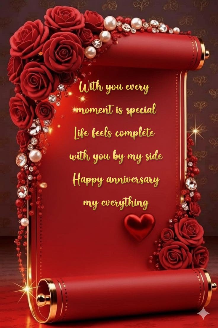 First wedding anniversary wishes