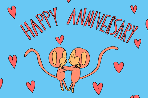 Funny Happy Anniversary Gif