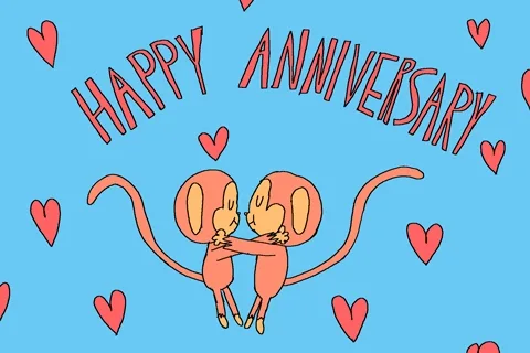 Funny Happy Anniversary Gif