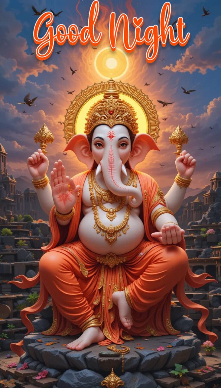 Ganesha good night images