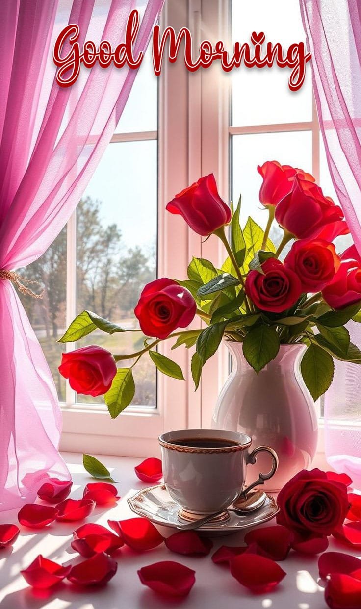 Good morning beautiful pictures for her