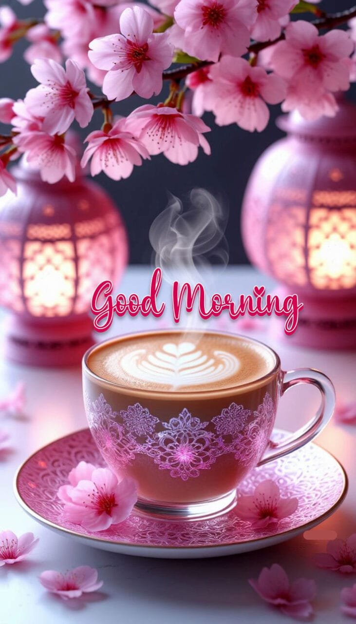 Good morning coffee images for her