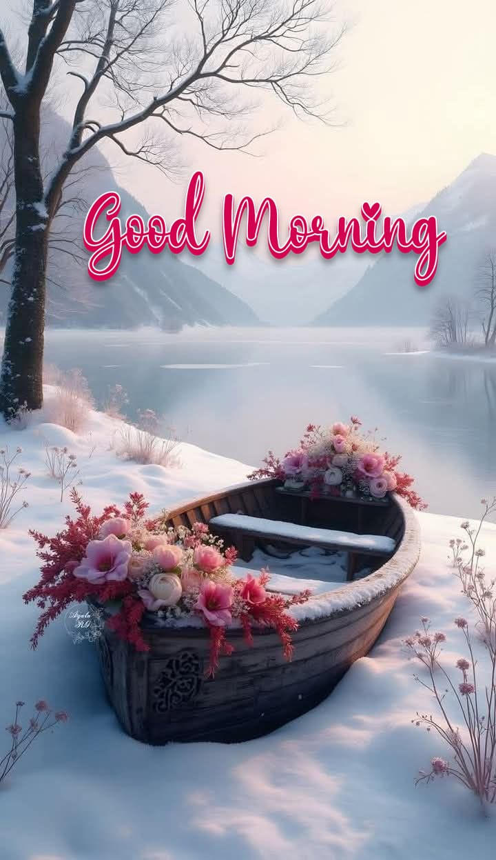 Good morning cold and snow