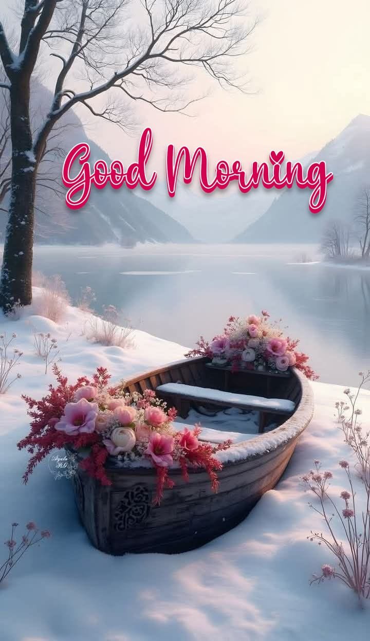 Good morning cold and snow