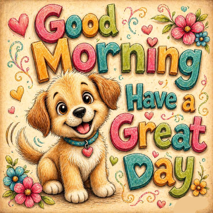 Good morning, cute pictures