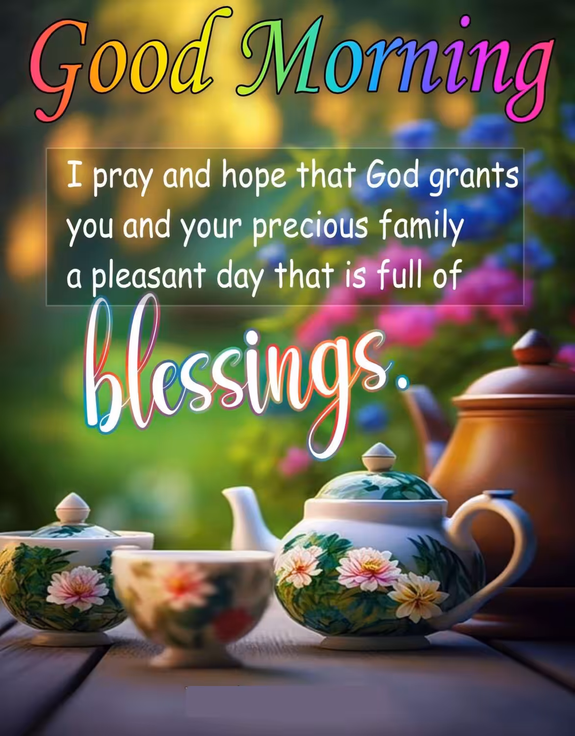 Good morning family quotes