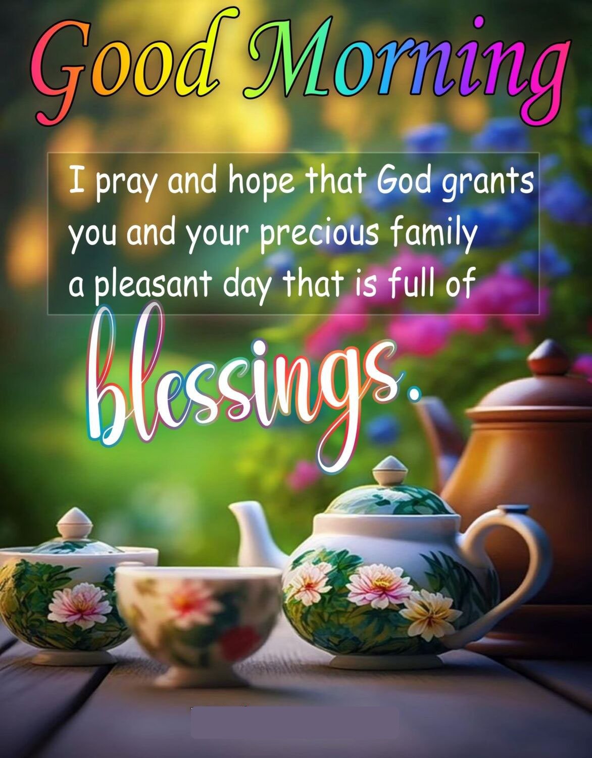 Good morning family quotes