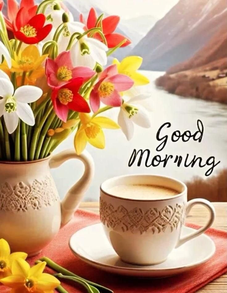 Good morning flowers pictures for whatsapp