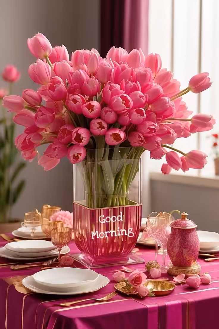 Good morning flowers pictures for whatsapp