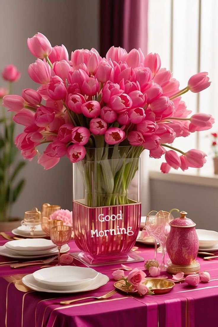 Good morning flowers pictures for whatsapp