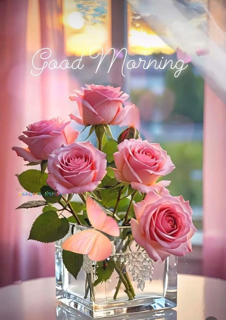 Good morning flowers pictures for whatsapp