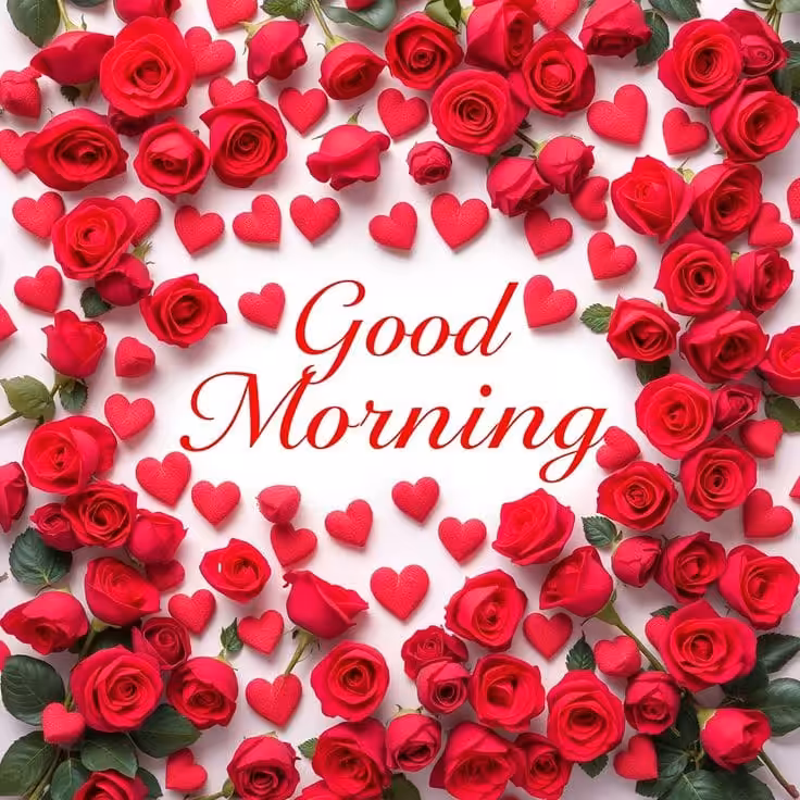 Good morning flowers pictures for whatsapp