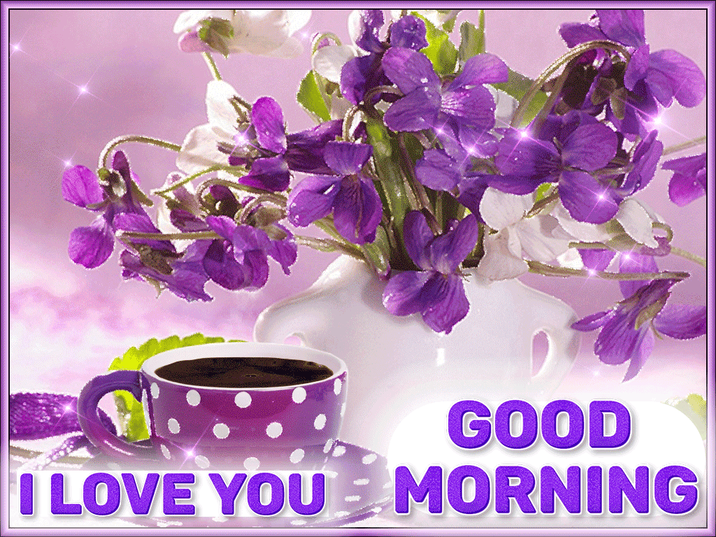 Good Morning Gif Flowers Images