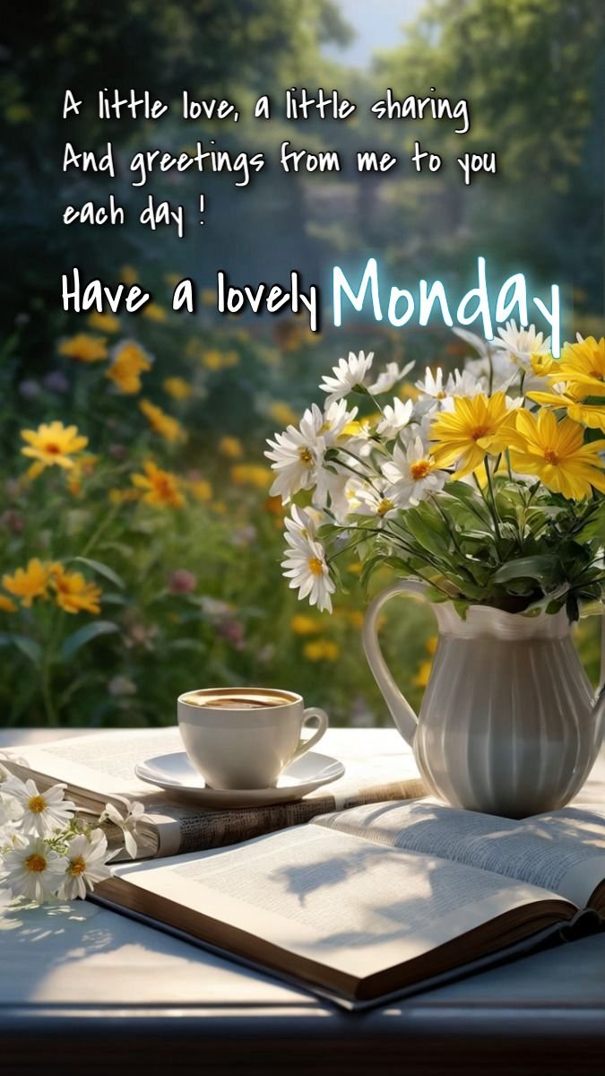 Good morning happy blessed monday