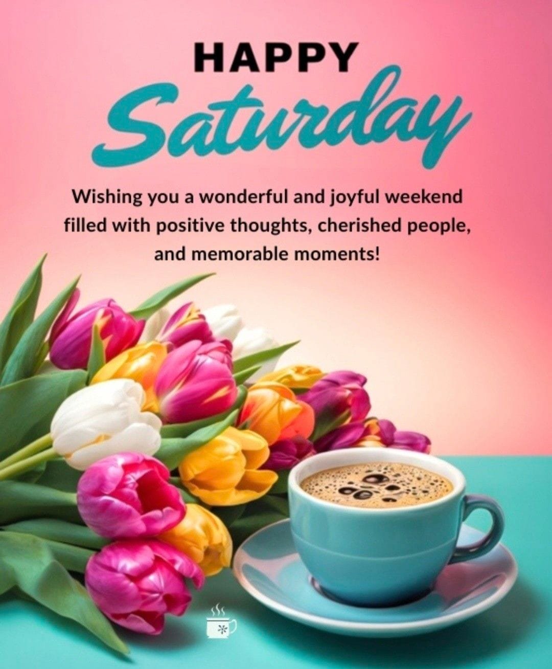 Good morning happy saturday wishes images