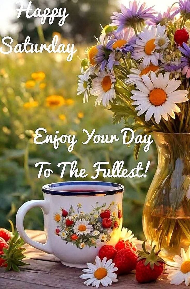 Good morning happy saturday images