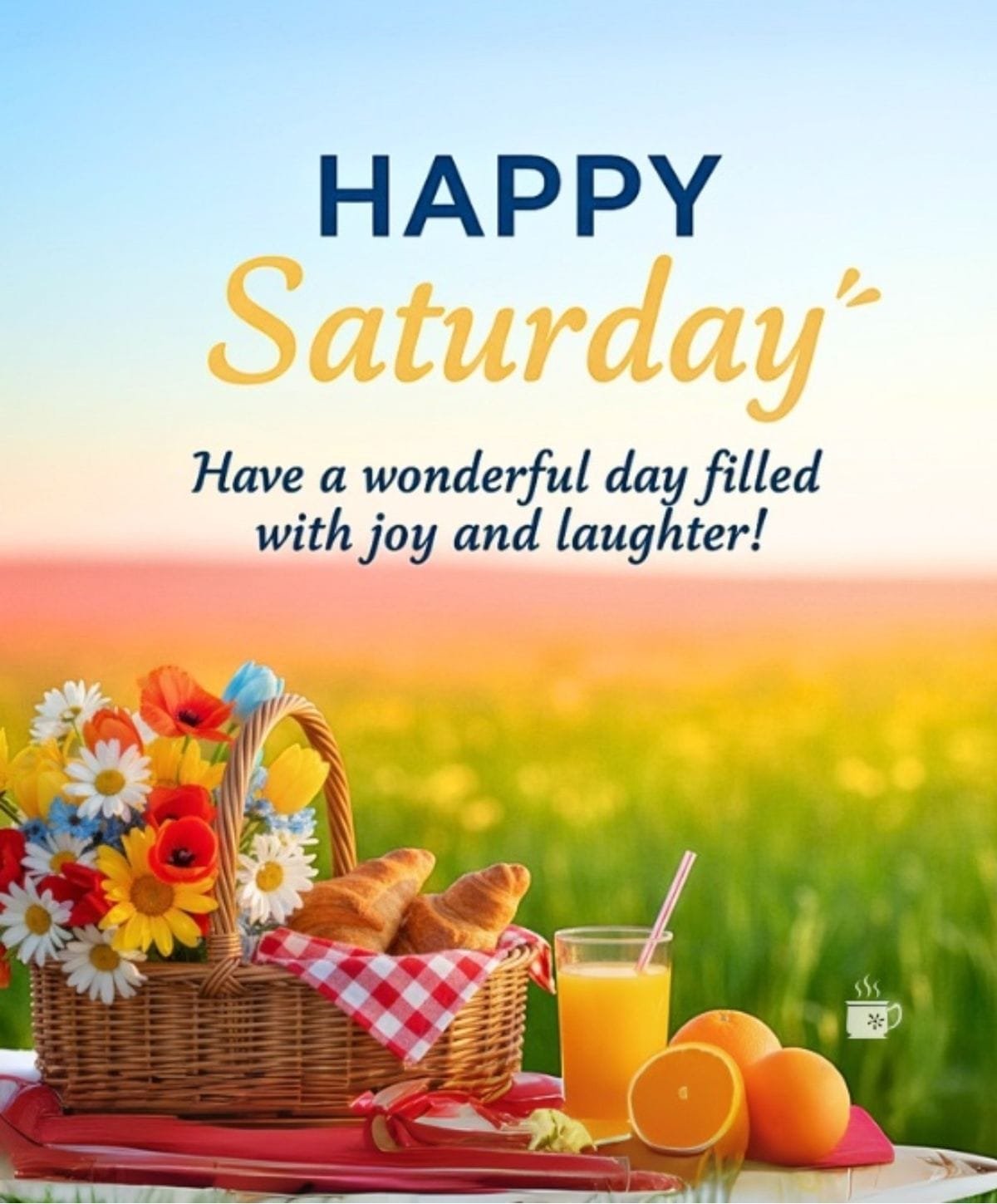 Good morning happy saturday images