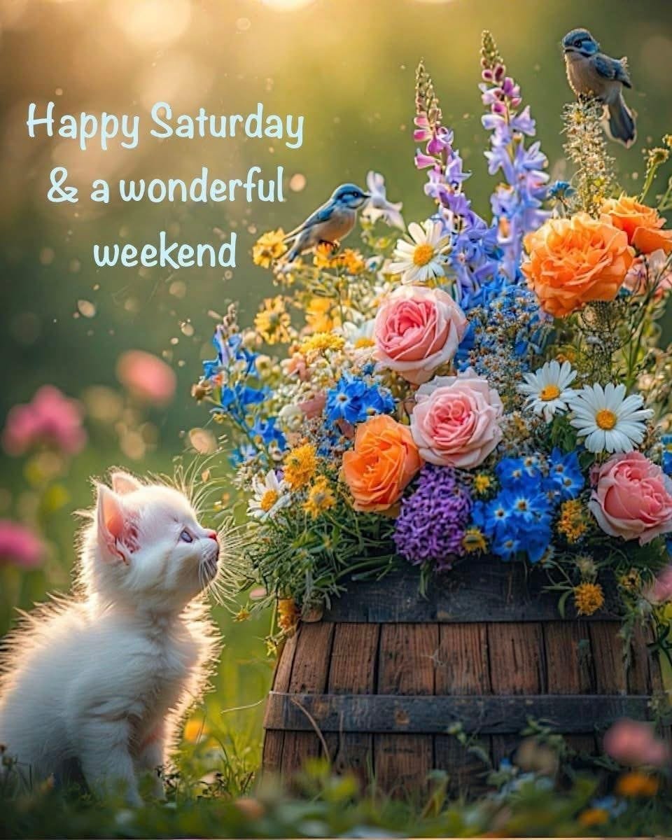 Good morning happy saturday wishes images