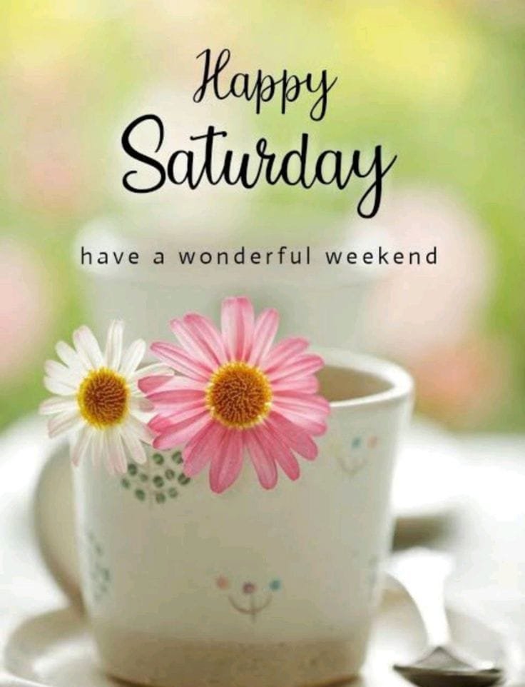 Good morning happy saturday images