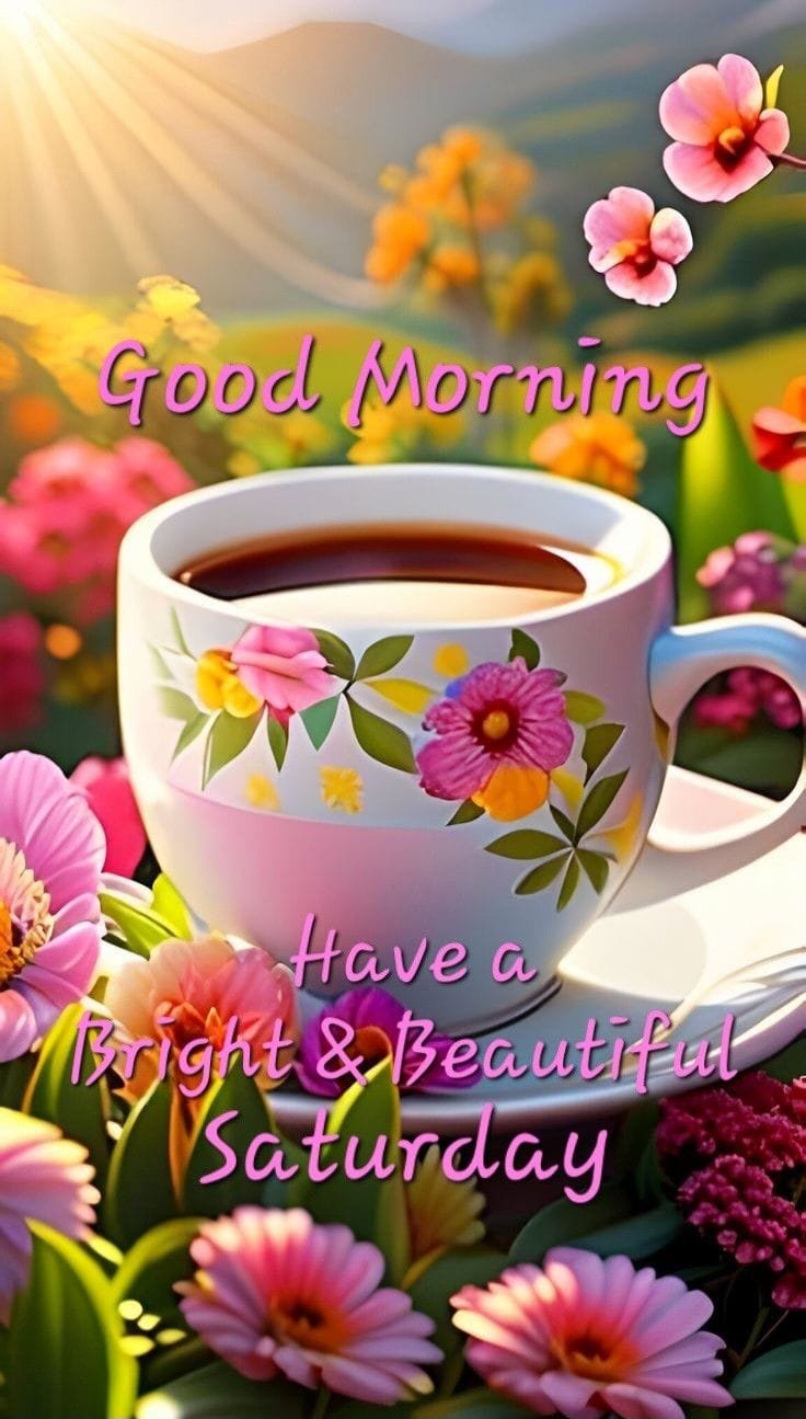 Good morning happy saturday images