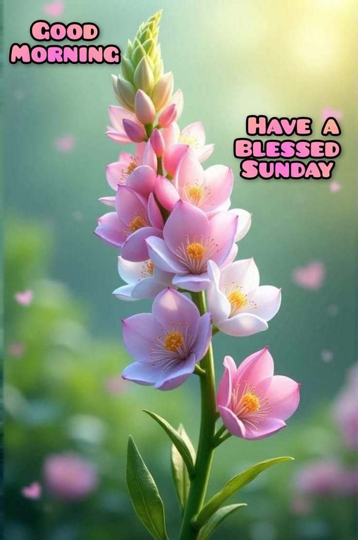 Good morning happy sunday