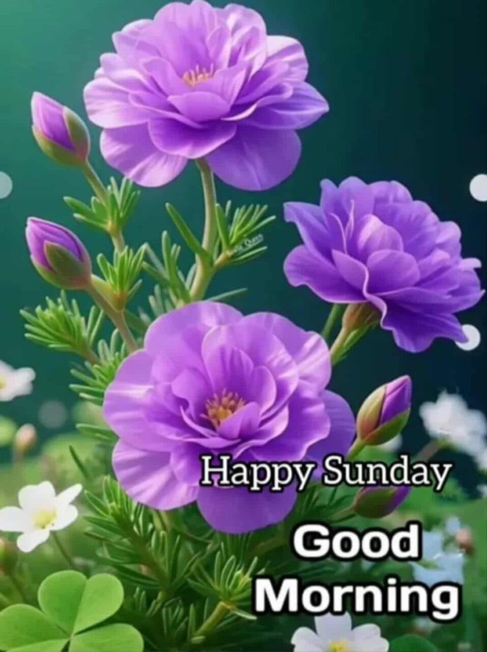 Good morning happy sunday