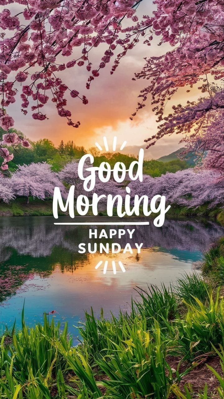 Good morning happy sunday