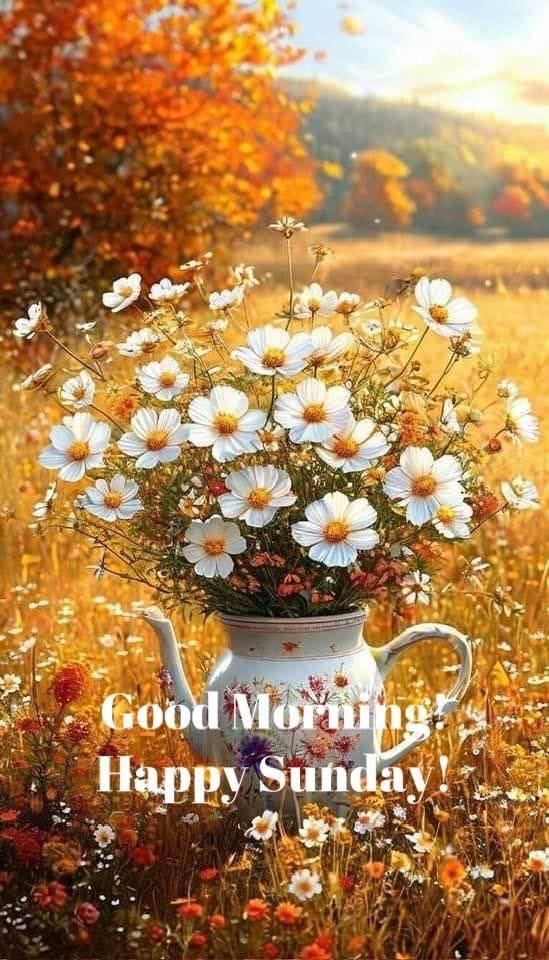 Good morning happy sunday