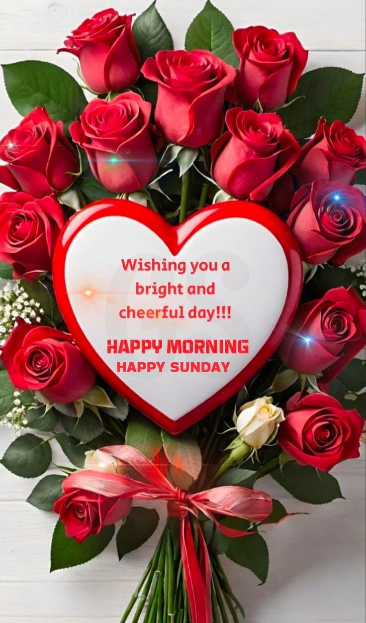 Good morning happy sunday