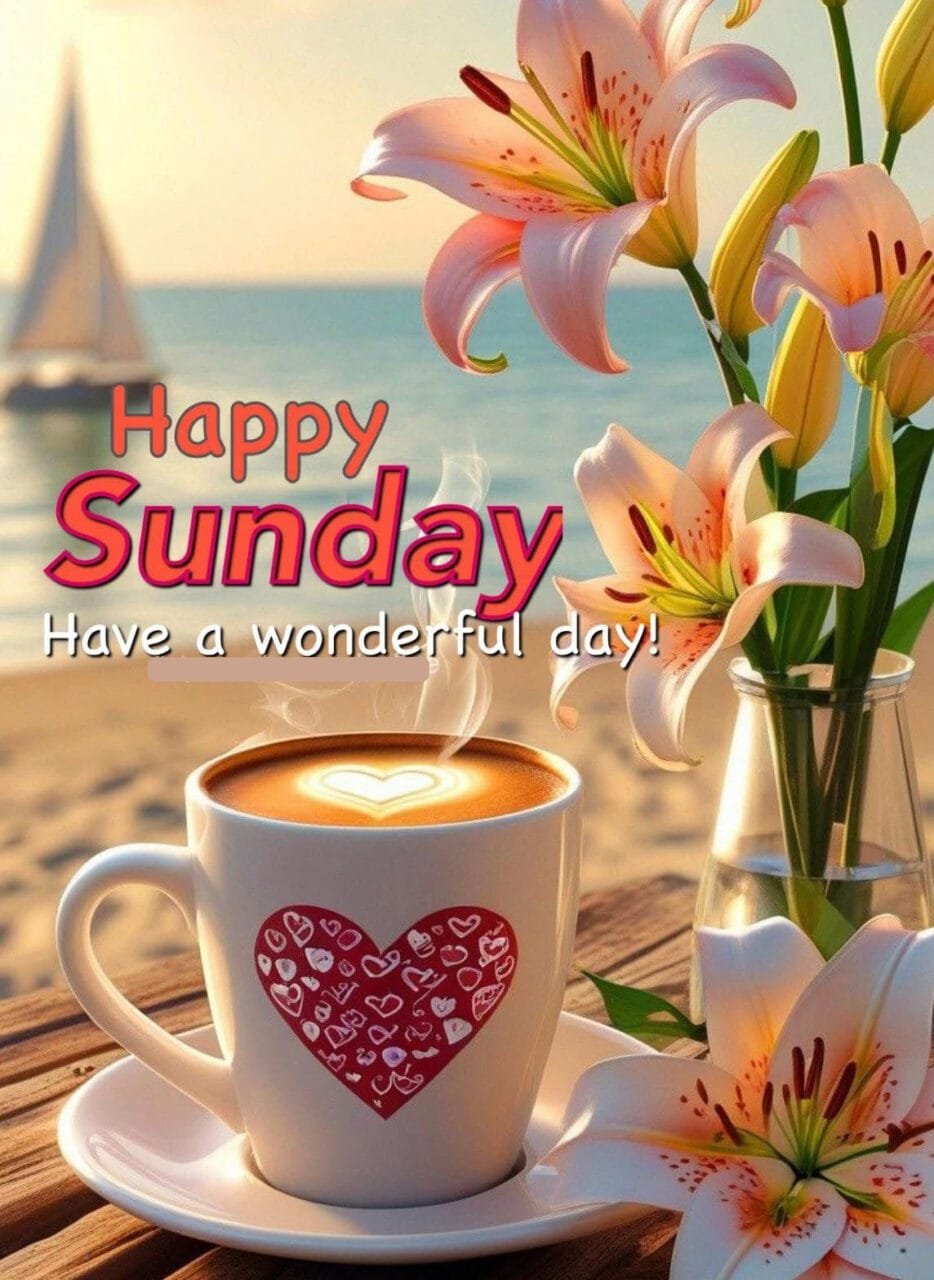 Good morning happy sunday