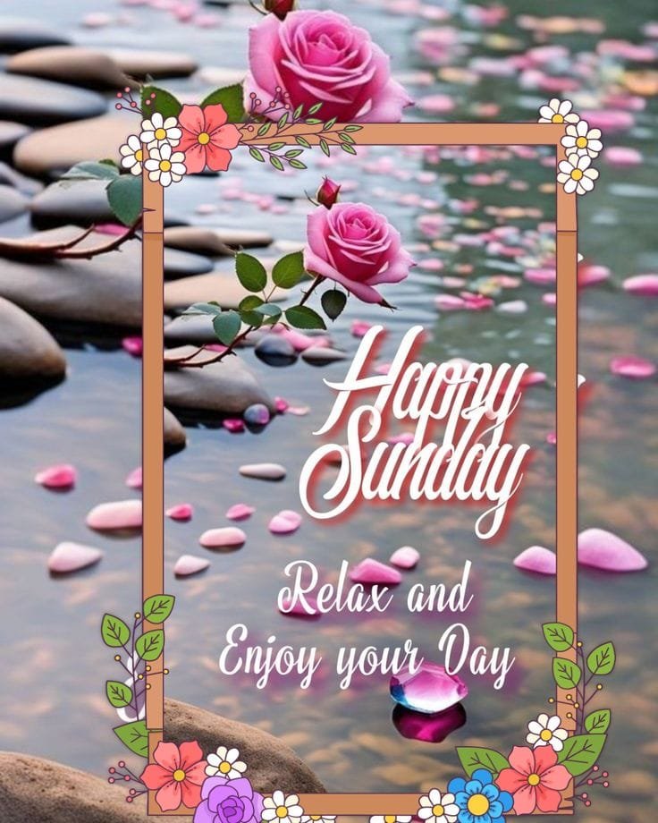 Good morning happy sunday