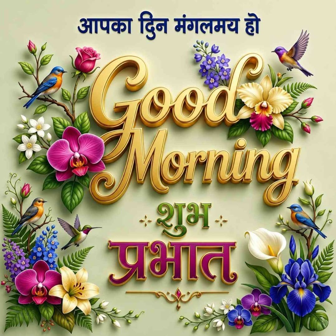 Good morning hindi